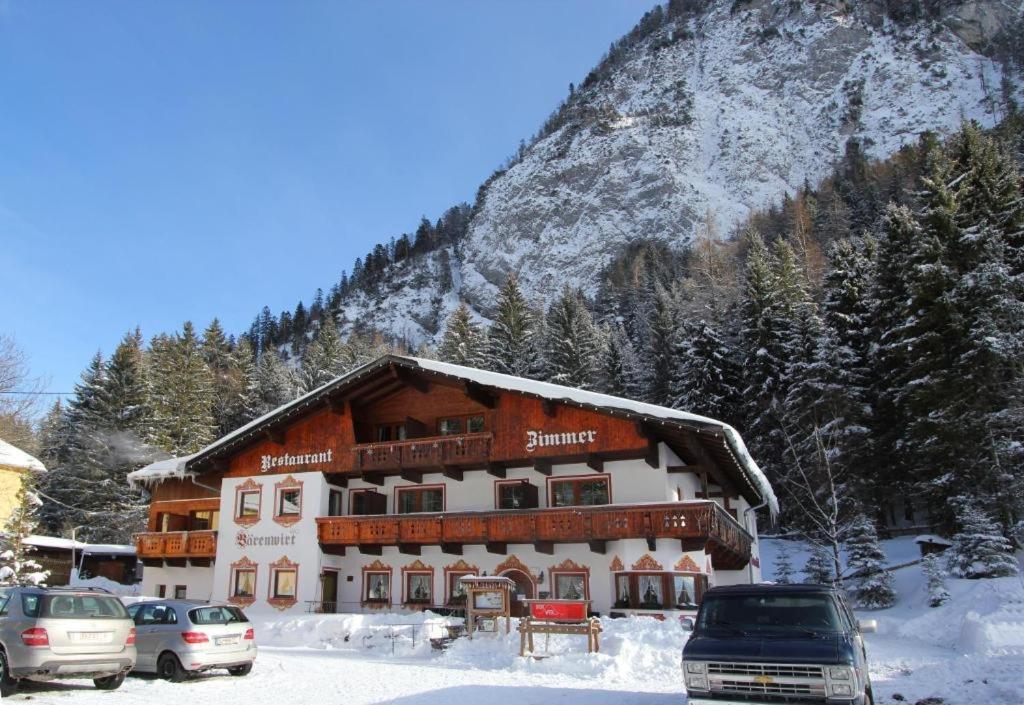 Garni Baerenwirt Bed & Breakfast Leutasch Exterior foto