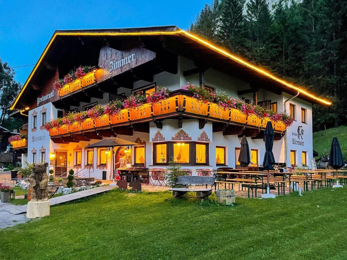 Garni Baerenwirt Bed & Breakfast Leutasch Exterior foto